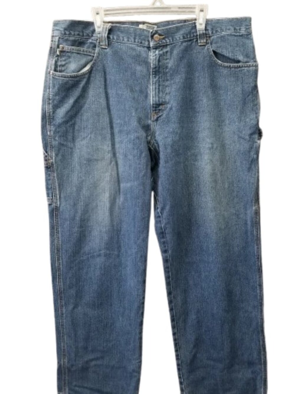 LL Bean Katahdin Iron Works Carpenter Jeans Mens 42 x 34 Outdoor